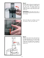 Предварительный просмотр 10 страницы Gastroback 40126 Design Juicer Pro Instructions For Use And Recipes