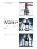 Предварительный просмотр 11 страницы Gastroback 40126 Design Juicer Pro Instructions For Use And Recipes