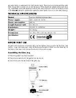 Preview for 9 page of Gastroback 40898 Vital Mixer Basic Instructions For Use Manual