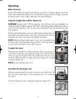 Preview for 9 page of Gastroback 40969 Instructions For Use Manual