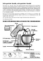 Preview for 3 page of Gastroback 40979 Operating Instructions Manual