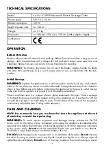 Preview for 16 page of Gastroback 41399 Operating Instructions Manual