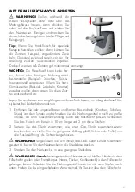 Preview for 21 page of Gastroback 41403 Operating Instructions Manual