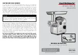 Предварительный просмотр 13 страницы Gastroback 41409 Operating Instructions Manual