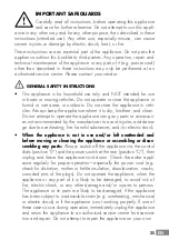 Preview for 35 page of Gastroback 42524 Operating Instructions Manual