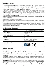 Preview for 7 page of Gastroback 42559 Operating Instructions Manual