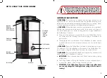 Предварительный просмотр 2 страницы Gastroback 62602 Operating Instructions Manual