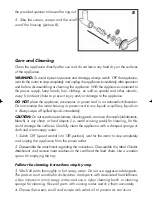 Preview for 7 page of Gastroback 98101 Instructions For Use Manual