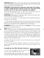 Preview for 6 page of Gastroback 98102 Instructions For Use Manual