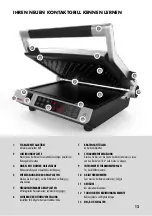 Preview for 13 page of Gastroback Design BBQ Advanced Control Operating Instructions Manual