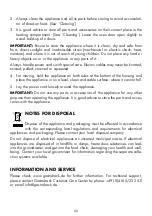 Preview for 60 page of Gastroback Design Bistro Ofen Advanced Pro Operating Instructions Manual