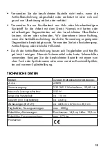 Preview for 13 page of Gastroback Design Bread Maker Advanced Operating Instructions Manual