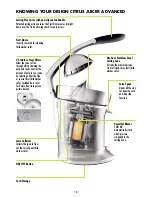 Preview for 4 page of Gastroback Design Citrus Juicer Advanced Instructions For Use Manual