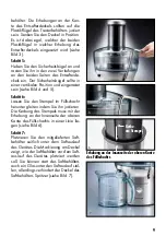 Предварительный просмотр 9 страницы Gastroback DESIGN EASY JUICER Instructions For Use Manual