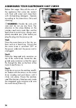 Preview for 36 page of Gastroback DESIGN EASY JUICER Instructions For Use Manual