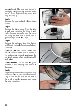 Preview for 40 page of Gastroback DESIGN EASY JUICER Instructions For Use Manual