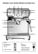 Preview for 40 page of Gastroback Design Espresso Advanced Plus Operating Instructions Manual