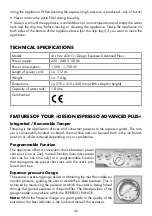 Preview for 46 page of Gastroback Design Espresso Advanced Plus Operating Instructions Manual