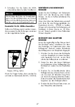 Preview for 47 page of Gastroback DESIGN ESPRESSO ADVANCED PROFESSIONAL Operating Instructions Manual