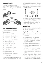 Preview for 73 page of Gastroback DESIGN ESPRESSO MASCHINE ADVANCED CONTROL Operating Instructions Manual