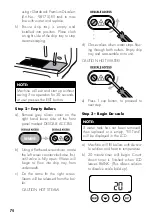 Preview for 74 page of Gastroback DESIGN ESPRESSO MASCHINE ADVANCED CONTROL Operating Instructions Manual