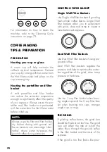 Preview for 78 page of Gastroback DESIGN ESPRESSO MASCHINE ADVANCED CONTROL Operating Instructions Manual