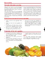 Предварительный просмотр 16 страницы Gastroback DESIGN JUICER BASIC Instructions For Use And Recipes