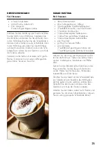 Preview for 25 page of Gastroback Design Milk & Chocolate Advanced Operating Instructions Manual