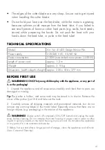 Preview for 41 page of Gastroback Design Mincer Plus Operating Instructions Manual