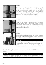 Preview for 16 page of Gastroback Design Multi Juicer Digital - Smoothie Operating Instructions Manual