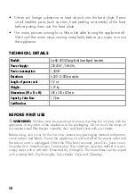 Preview for 58 page of Gastroback Design Multi Juicer Digital - Smoothie Operating Instructions Manual