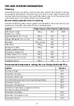 Preview for 72 page of Gastroback Design Multicook PLUS Operating Instructions Manual