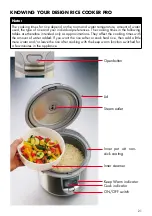 Preview for 21 page of Gastroback Design Rise Cooker Pro Operating Instructions Manual