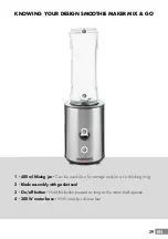 Предварительный просмотр 29 страницы Gastroback DESIGN SMOOTHIE MAKER MIX & GO Operating Instructions Manual