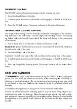 Preview for 25 page of Gastroback Design Toaster Advanced Operating Instructions Manual