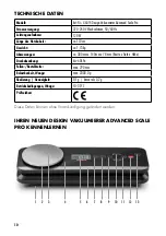 Preview for 10 page of Gastroback Design Vacuum Sealer Advanced Scale Pro Operating Instructions Manual