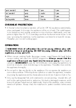 Preview for 39 page of Gastroback Design Vacuum Sealer Plus 46008 Operating Instructions Manual