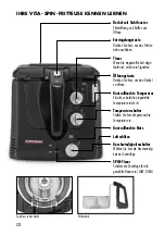 Preview for 12 page of Gastroback Vita-Spin-Deep-Fryer Operating Instructions Manual