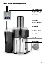 Preview for 9 page of Gastroback Vital Juicer Pro Operating Instructions Manual