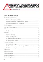 Preview for 2 page of Gastroback Vital Mixer Operating Instructions Manual