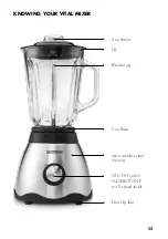 Preview for 33 page of Gastroback Vital Mixer Operating Instructions Manual