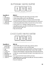 Preview for 99 page of Gastroback WAFFLE IRON ADVANCED CONTROL Operating Instructions Manual