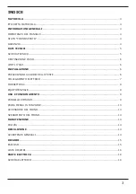 Preview for 3 page of Gastrodomus 1/40 Instructions For Use And Maintenance Manual