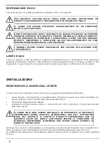 Preview for 6 page of Gastrodomus 1/40 Instructions For Use And Maintenance Manual