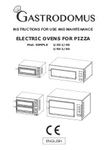 Preview for 27 page of Gastrodomus 1/40 Instructions For Use And Maintenance Manual