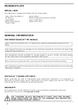 Preview for 30 page of Gastrodomus 1/40 Instructions For Use And Maintenance Manual