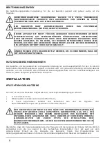 Preview for 47 page of Gastrodomus 1/40 Instructions For Use And Maintenance Manual