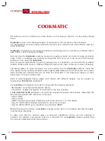 Предварительный просмотр 8 страницы Gastrodomus COOKMATIC Manual