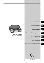 Предварительный просмотр 1 страницы Gastrodomus CRP2N Use And Maintenance