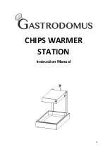 Предварительный просмотр 9 страницы Gastrodomus CW-1/1 Instruction Manual